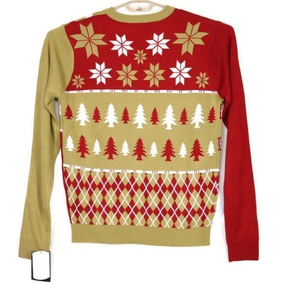 Florida State Seminoles‎ FSU NCAA Klew Sweater Gold Red L Large - Picture 2 of 12